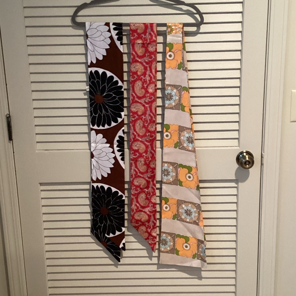 Floral and Paisley Patterned Scarves